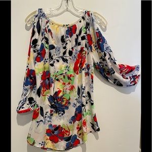 Womens cold shoulder tunic by Peter Nygard